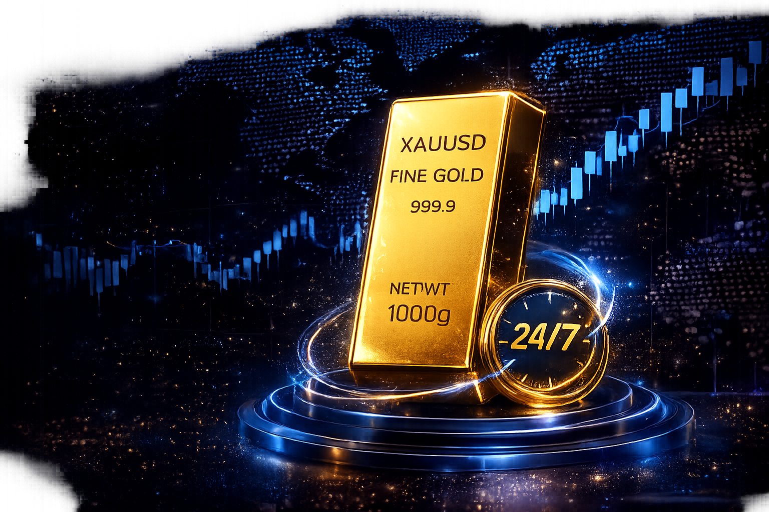 Giao dịch vàng XAUUSD 24/7 cuối tuần